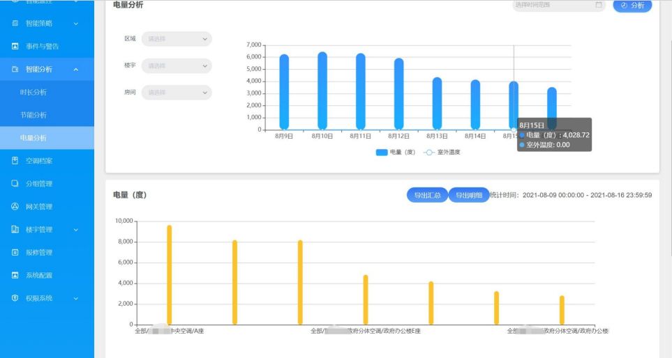分體空調租賃繳費管理系統